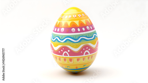 colorful easter eggs