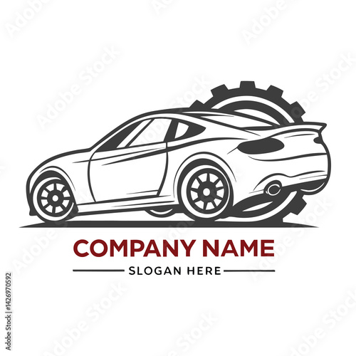 Automotive repair shop logo