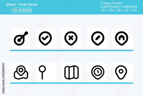 Set of 5 rounded user interface icons,male, couple, manat, sign, mandolin, man, head