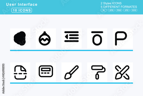 Set of 5 rounded user interface icons,oil, temp, olive, olives, onion, opacity