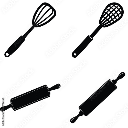 Kitchen Utensil Vector Graphic Bundle