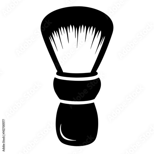 Shaving brush icon