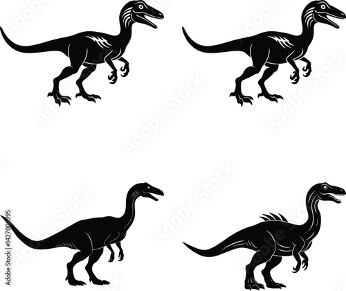 Dinosaur Silhouette vector
