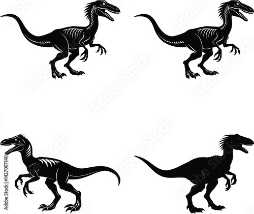 Dinosaur Silhouette vector