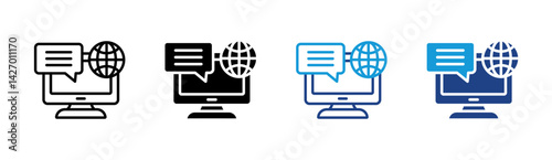 Online Chat Icon