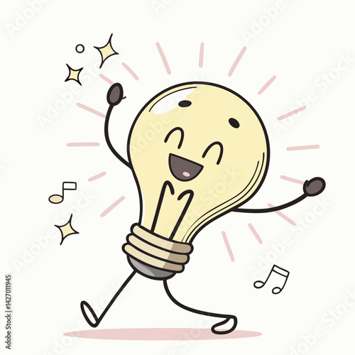 light bulb with idea