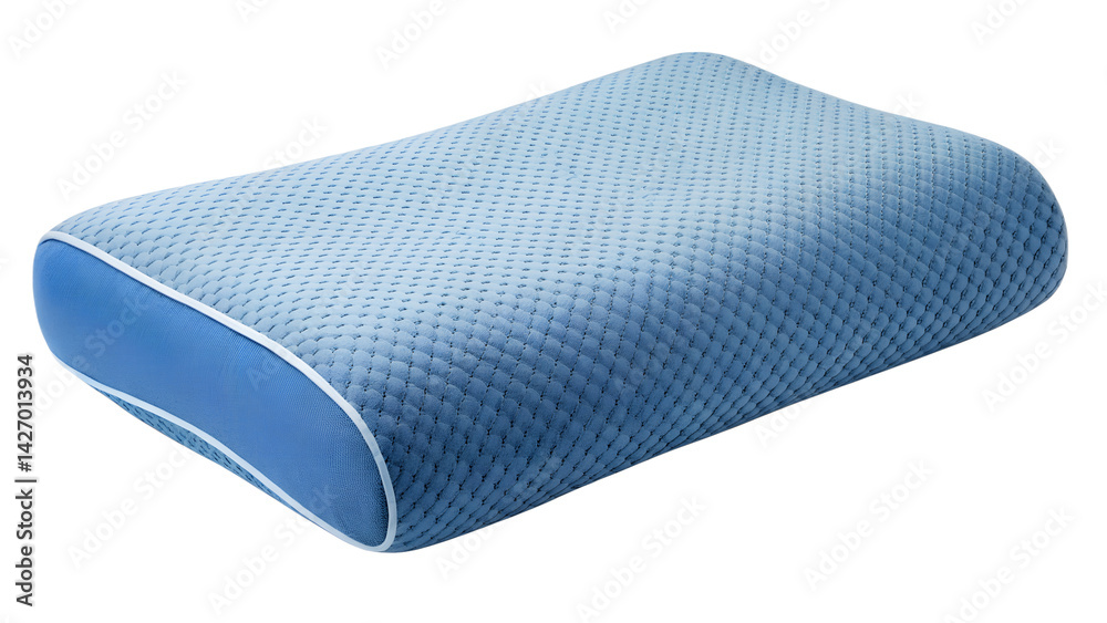 Orthopedic Blue Pillow. Orthopedic Blue Pillow.