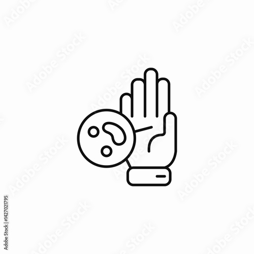 clean hand icon sign vector
