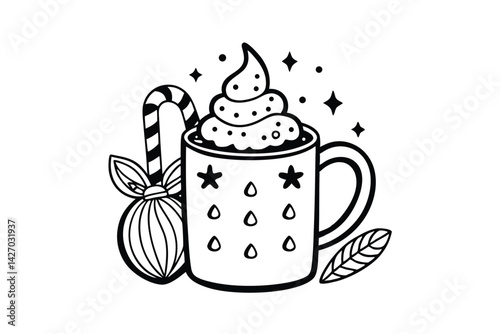 cup of coffee and cake