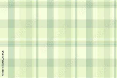 Styling fabric pattern vector, decoration background texture plaid. Single tartan seamless textile check in light and pastel colors.
