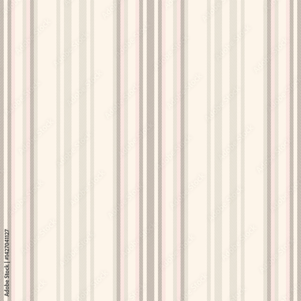Obraz premium Subtle striped pattern with soft, neutral hues. Great for backgrounds, textiles, or adding a touch of understated elegance to any design project.