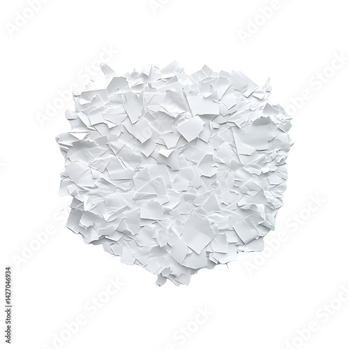 Wallpaper Mural Crumpled White Paper Texture for Background or Design in Various Creative Projects Torontodigital.ca