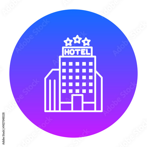 Luxury Hotel Icon