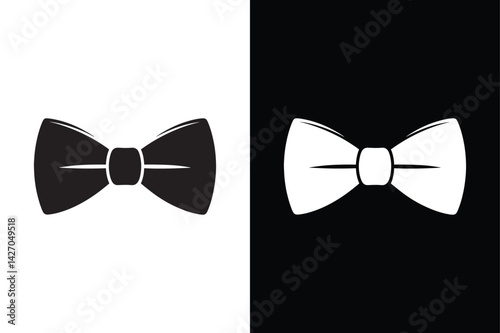 Bow tie icon vector on White Background ,Vector Art Illustration on white background.