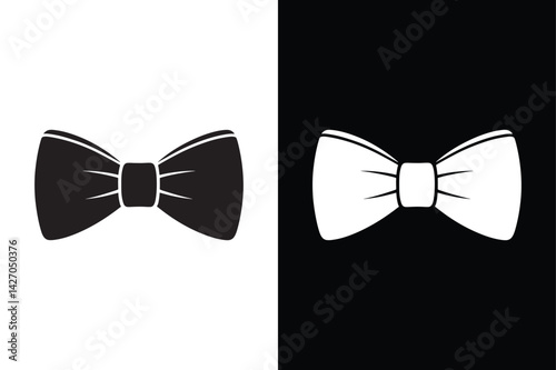 Bow tie icon vector on White Background ,Vector Art Illustration on white background.