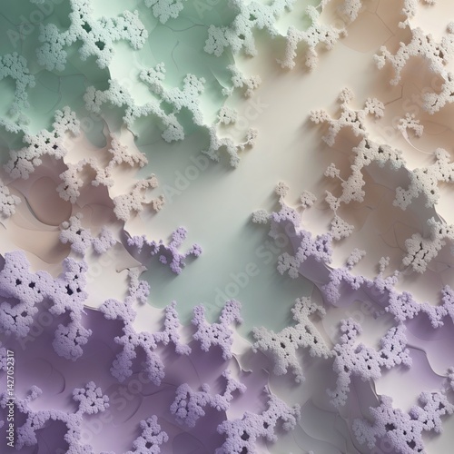 Abstract background with soft gradients and calming color palette