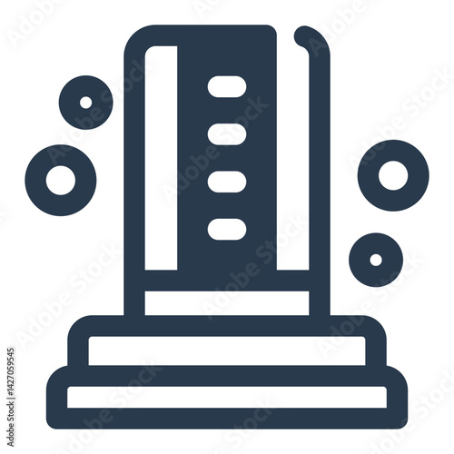Jamarat Pillar with Pebbles