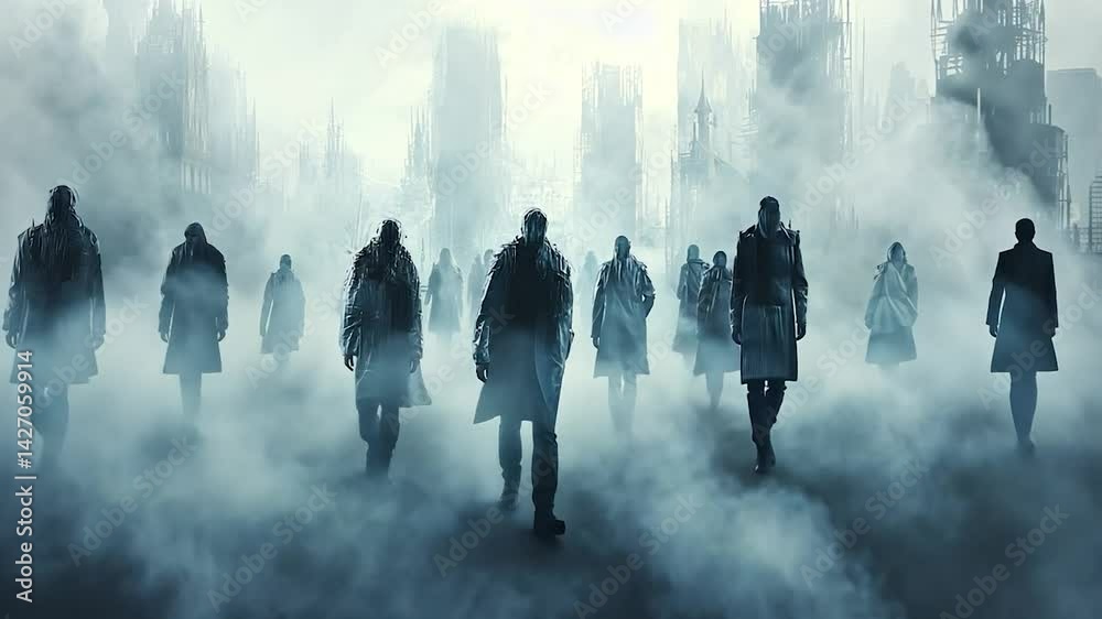 Post-apocalyptic horde