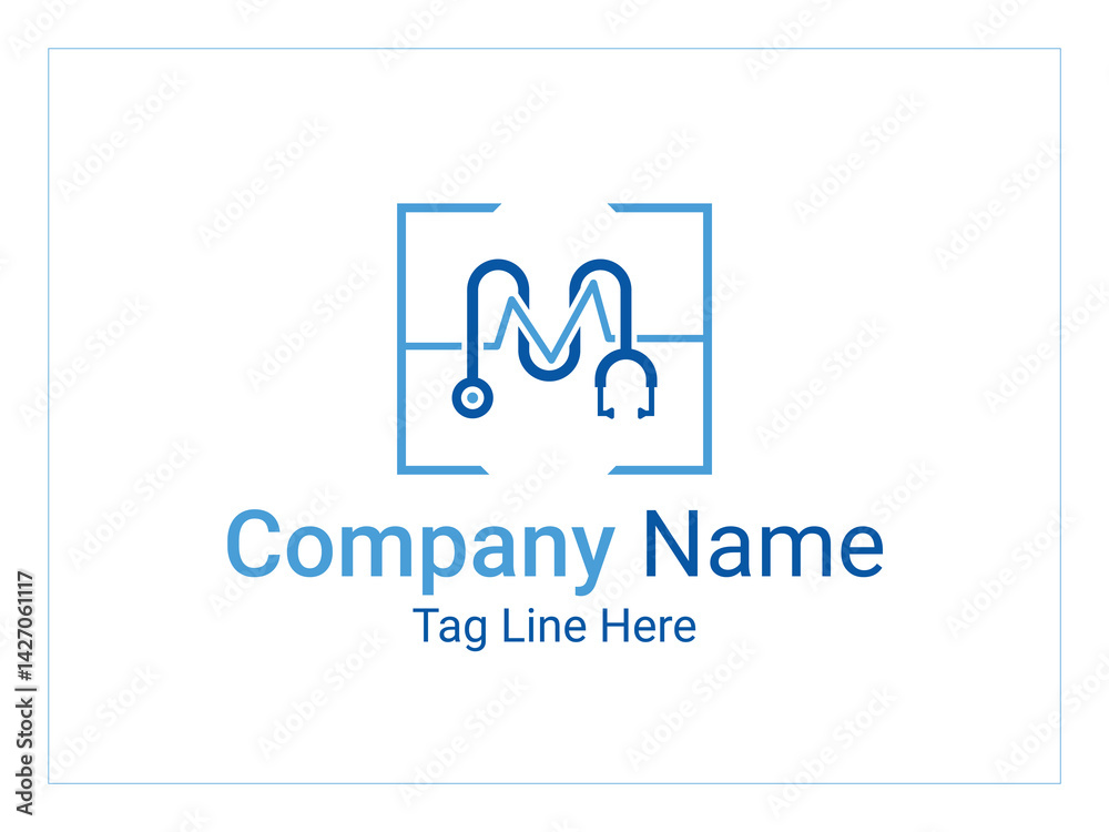 Fototapeta premium Medical Logo Design, Health care logo design, medical center and clinic logo design vector template