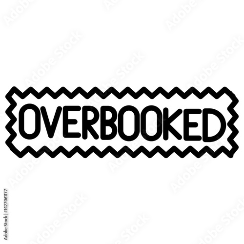 Overbooked Icon