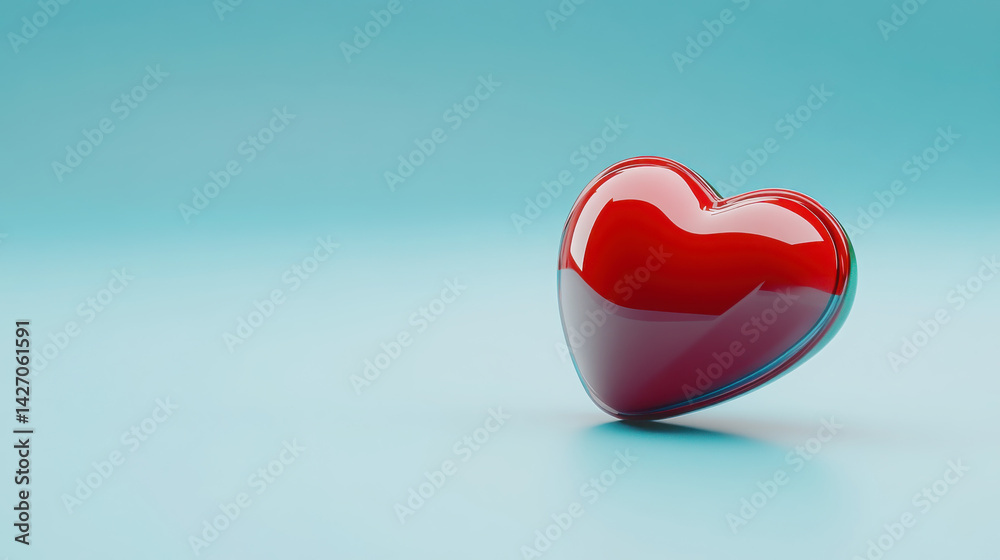 Futuristic heart shaped capsule design with modern aesthetic Futuristic heart shaped capsule design with modern aesthetic