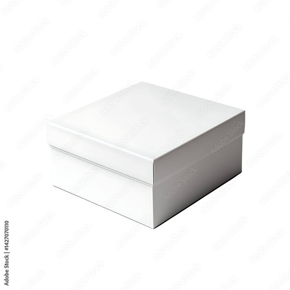 Elegant White Square Gift Box with Lid for Special Occasions and Presentations Elegant White Square Gift Box with Lid for Special Occasions and Presentations