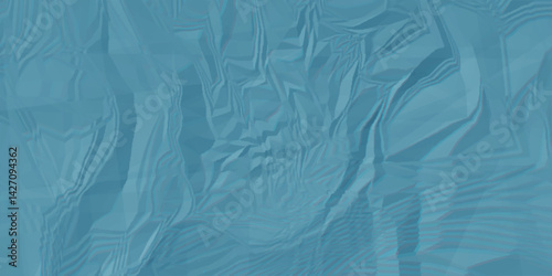 Abstract Crumpled Foil Texture Soft. Recycled packaging, horizontal kraft page texture, wrapping paperboard.