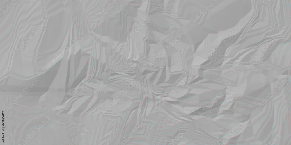Obraz premium Abstract Crumpled Foil Texture Soft. Recycled packaging, horizontal kraft page texture, wrapping paperboard.