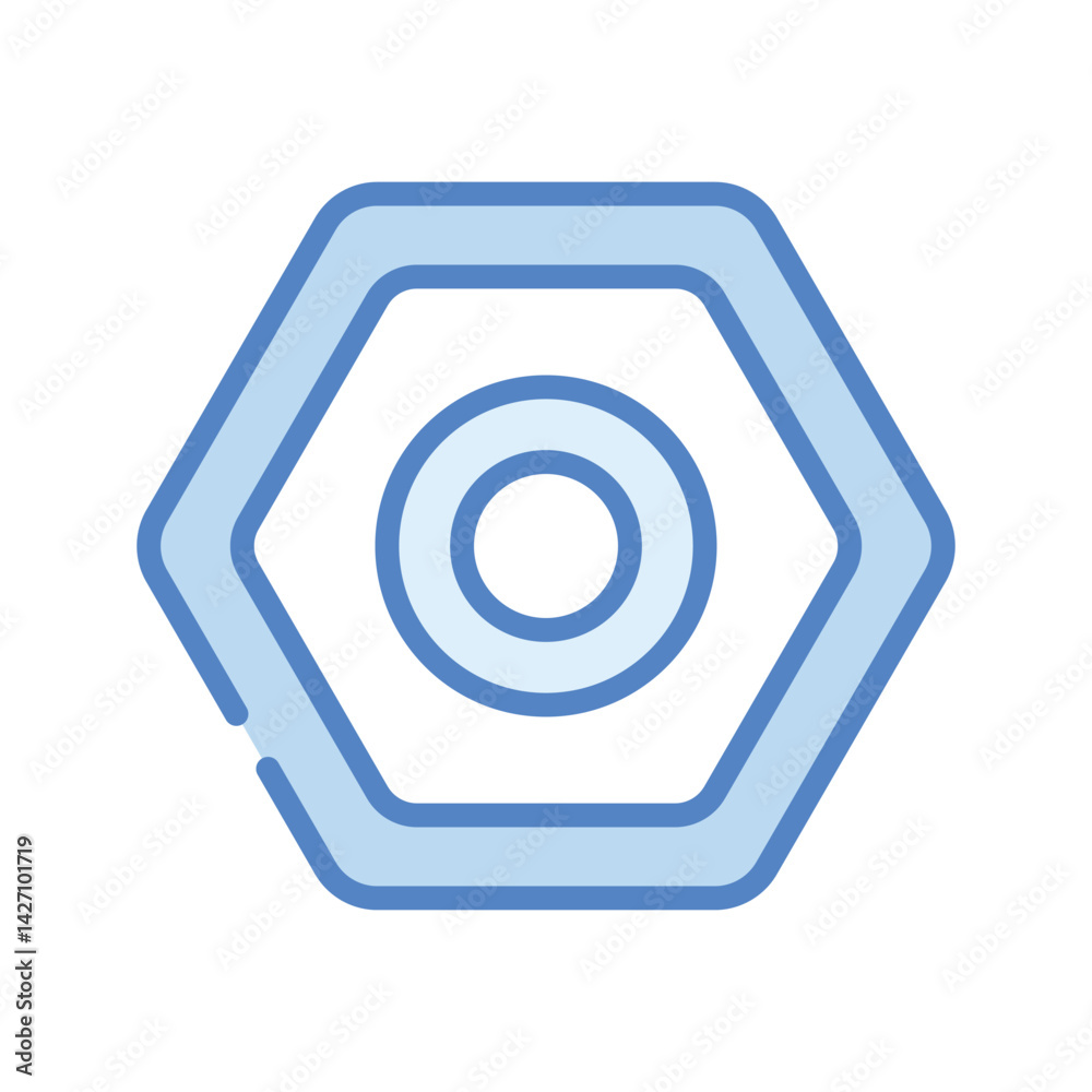 Letter O Icon vector stock illustration