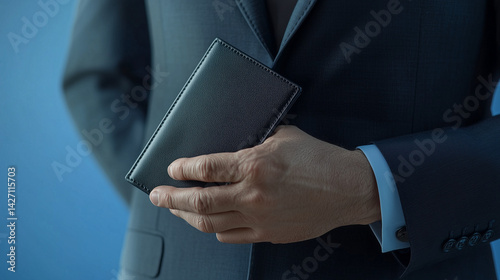 business man's wallet