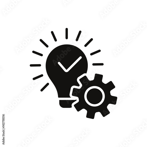 intellectual property icon collection .design style with background