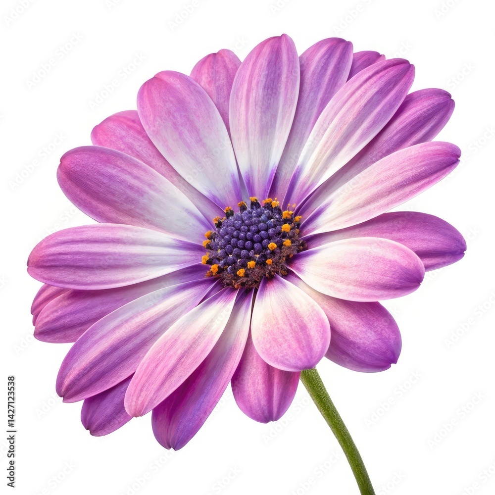 pink daisy isolated on white pink daisy isolated on white