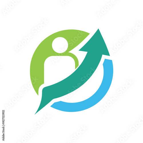 online coaching mentorship logo icon