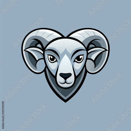 Ram Head Emblem: A powerful and stylized representation of a ram's head, featuring a striking emblem that conveys strength, resilience, and determination.