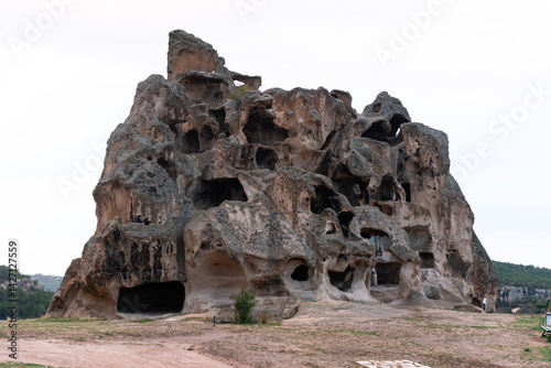 Rock Formations in Phrygian Valley, Eskisehir, Turkiye