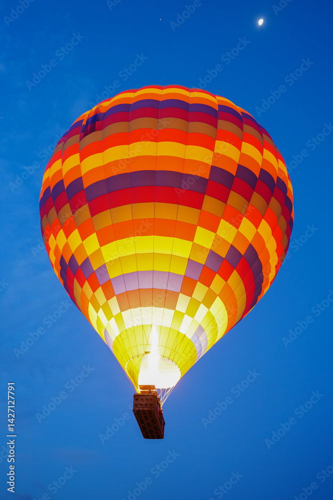 Fototapeta premium Hot Air Balloon in Cappadocia, Nevsehir, Turkiye