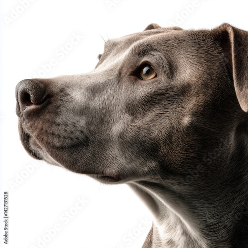 labrador, kampfhund, stefford, terrier, hund, tier, haustier, isoliert, canino, terrier, weiß, portrait, breed, einheimisch, hübsch, welpe, atelier, säugetier, bull, reinrassig, braun, black, sitzen, 
