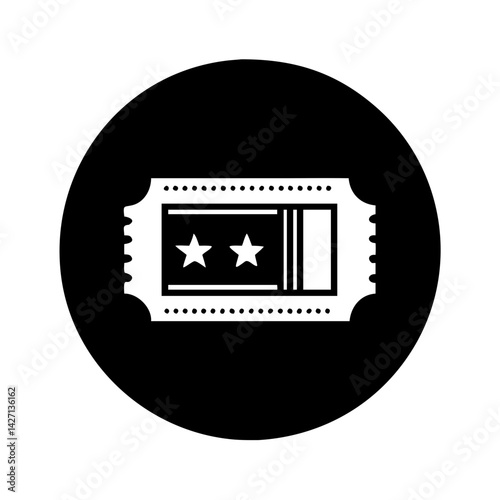 ticket stub icon, ticket stub silhouette vector illustration-simple silhouette illustration of ticket stub,ticket stub vector