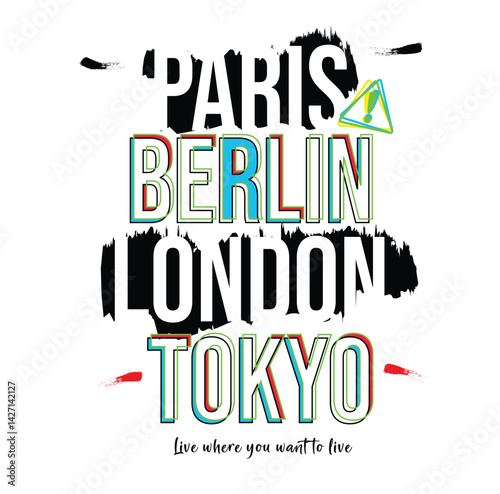 Urgent exit t shirt design, vector illustration artistic element retro art, to be great, brooklyn, increase, urban, sport division, underground, freedom, nyc, new york city.