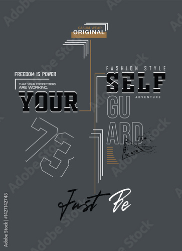 Urgent exit t shirt design, vector illustration artistic element retro art, to be great, brooklyn, increase, urban, sport division, underground, freedom, nyc, new york city.