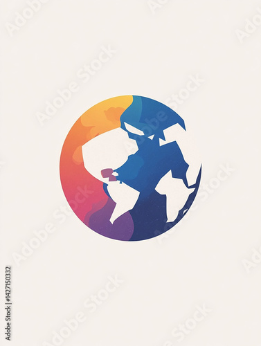 logo associated with planet earth
