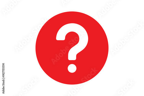 Question Mark Icon: Symbol of Inquiry and Uncertainty