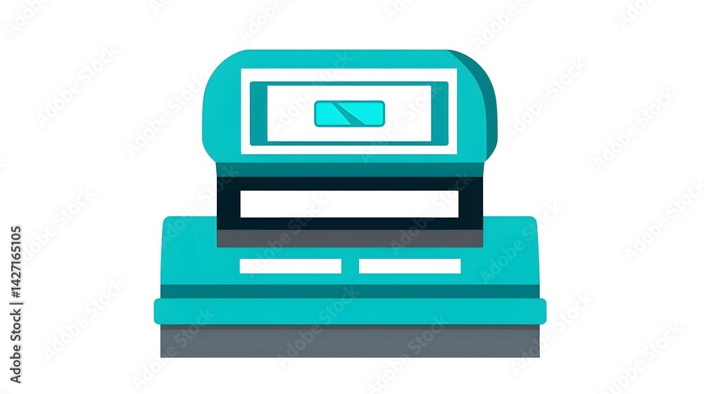 Modern Ticket Terminal Icon in Vector Illustration Style for Professional Use Modern Ticket Terminal Icon in Vector Illustration Style for Professional Use