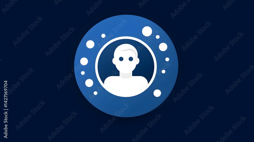 Fototapeta premium Professional Money Messages Vector Bicolor Rounded Icon for Business Communication Designs