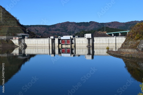 寒河江ダム（ダム湖百選）山形県最大のダム
