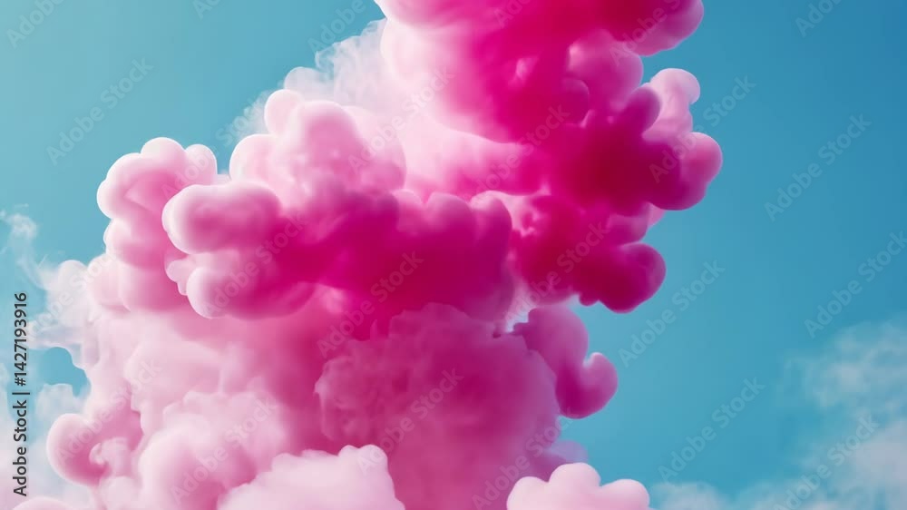 Cinematic Pink and Blue Smoke Clouds Abstract Light Explosion Design Cinematic Pink and Blue Smoke Clouds Abstract Light Explosion Design