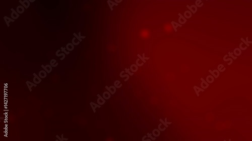 abstract red background with particles