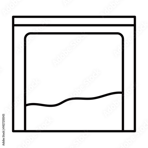 粉薬　イラスト　シンプル
