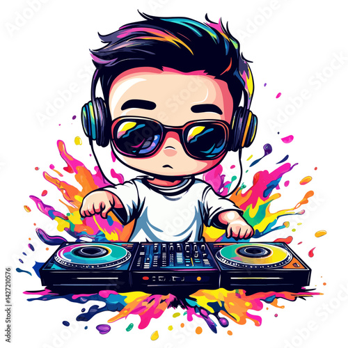 dj party flyer