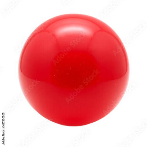 Free Download Isolated glossy red rhythmic gymnastics ball - GFXLoad